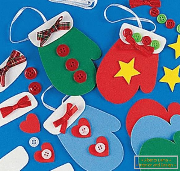 Zabawki noworoczne wykonane z kolorowego papieru własnymi rękami, zdjęcie 27