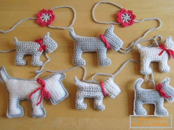 Noworoczny pies-zabawka własnymi rękami dla dzieci, zdjęcie 9