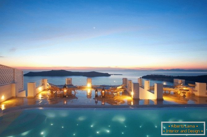 Przegląd Aqua Vista Hotels, Santorini
