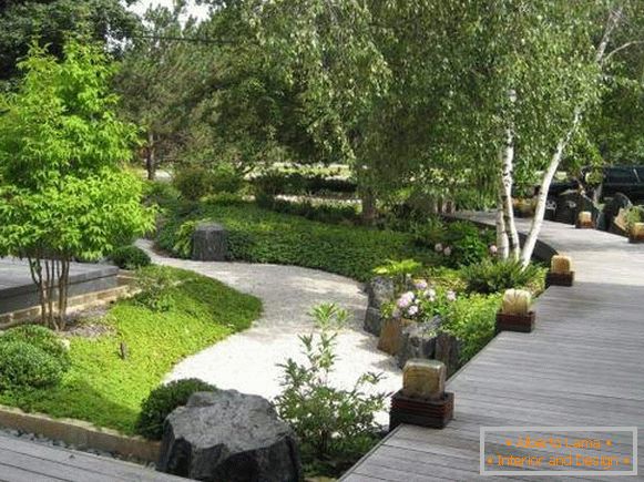 Architektura krajobrazu ogrodu w stylu chińskim
