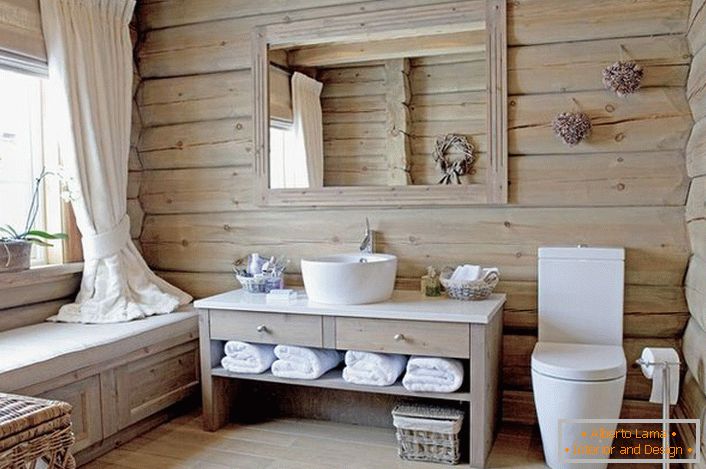 Drewniane meble łazienkowe