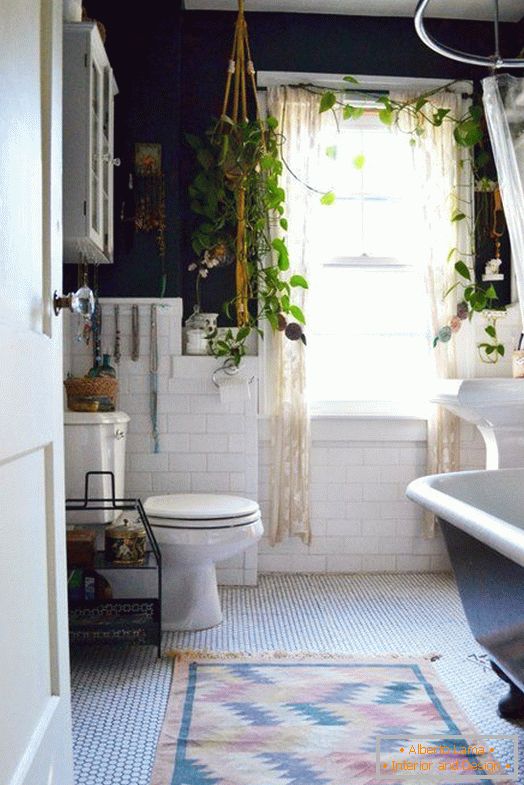 Dekoracja łazienki za pomocą roślin
