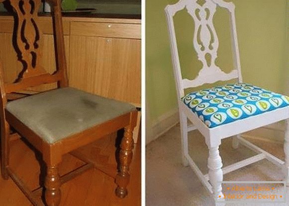 Renowacja mebli radzieckich - krzesła - własnymi rękami