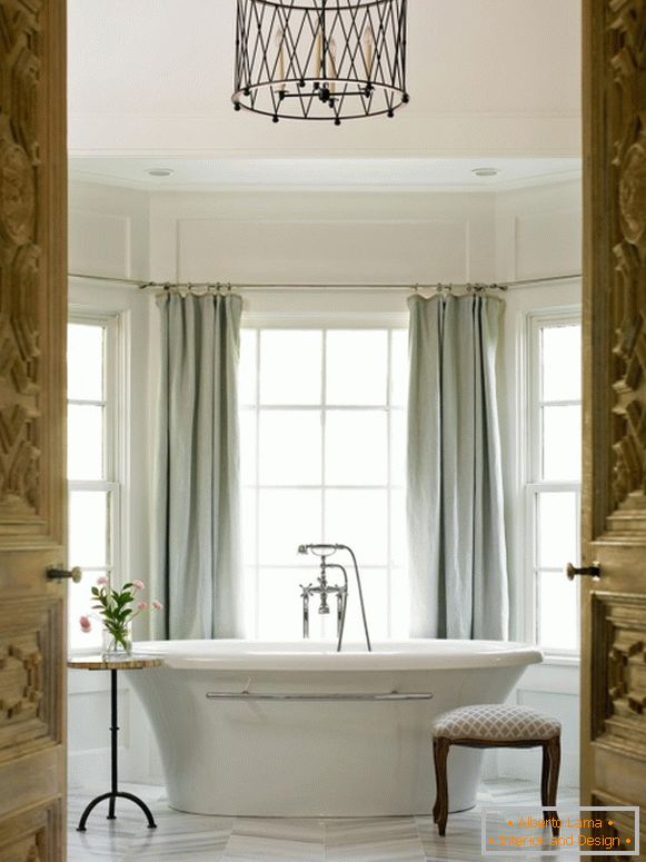 luksusowo-minimalistyczna kąpiel
