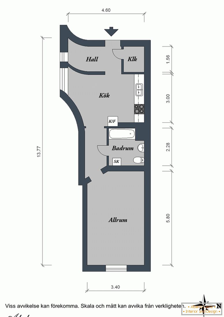 Plan projektu mieszkania