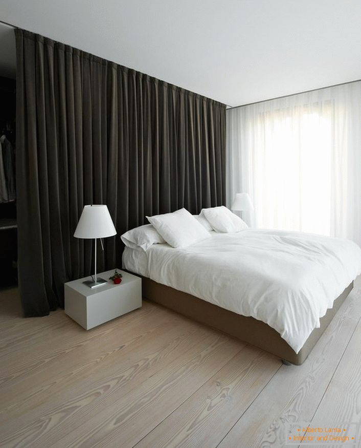 026-design-sypialnia-w stylu-minimalizm-kolor-gamma