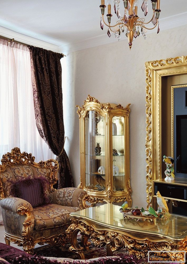 złotego stylu w stylu barokowym