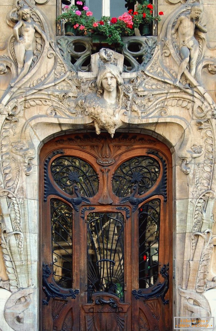 Wnętrze w stylu Art Nouveau 2017