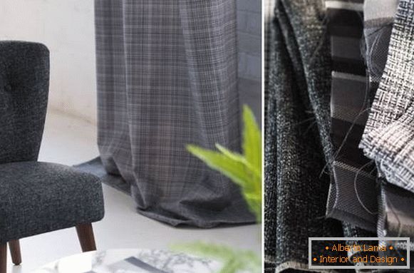 Tweed do tapicerki meblowej i zasłon - jesienne trendy 2015