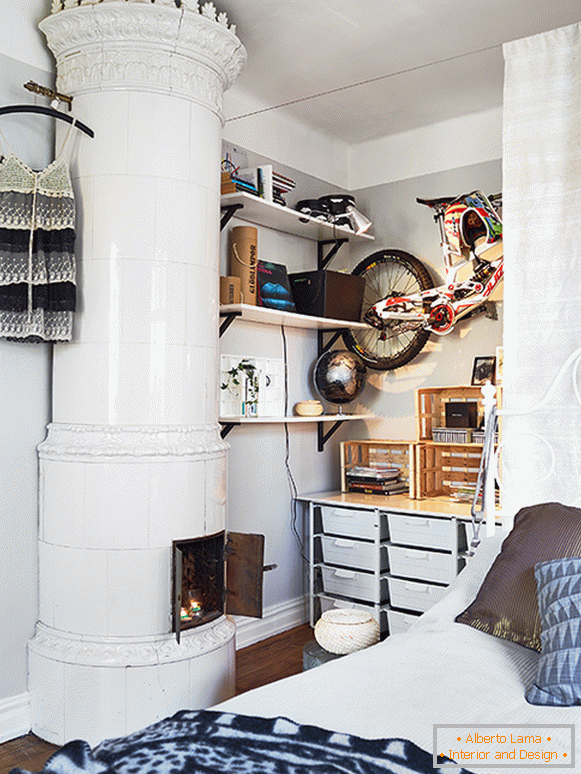 Styl vintage w przytulnym dwupokojowym mieszkaniu