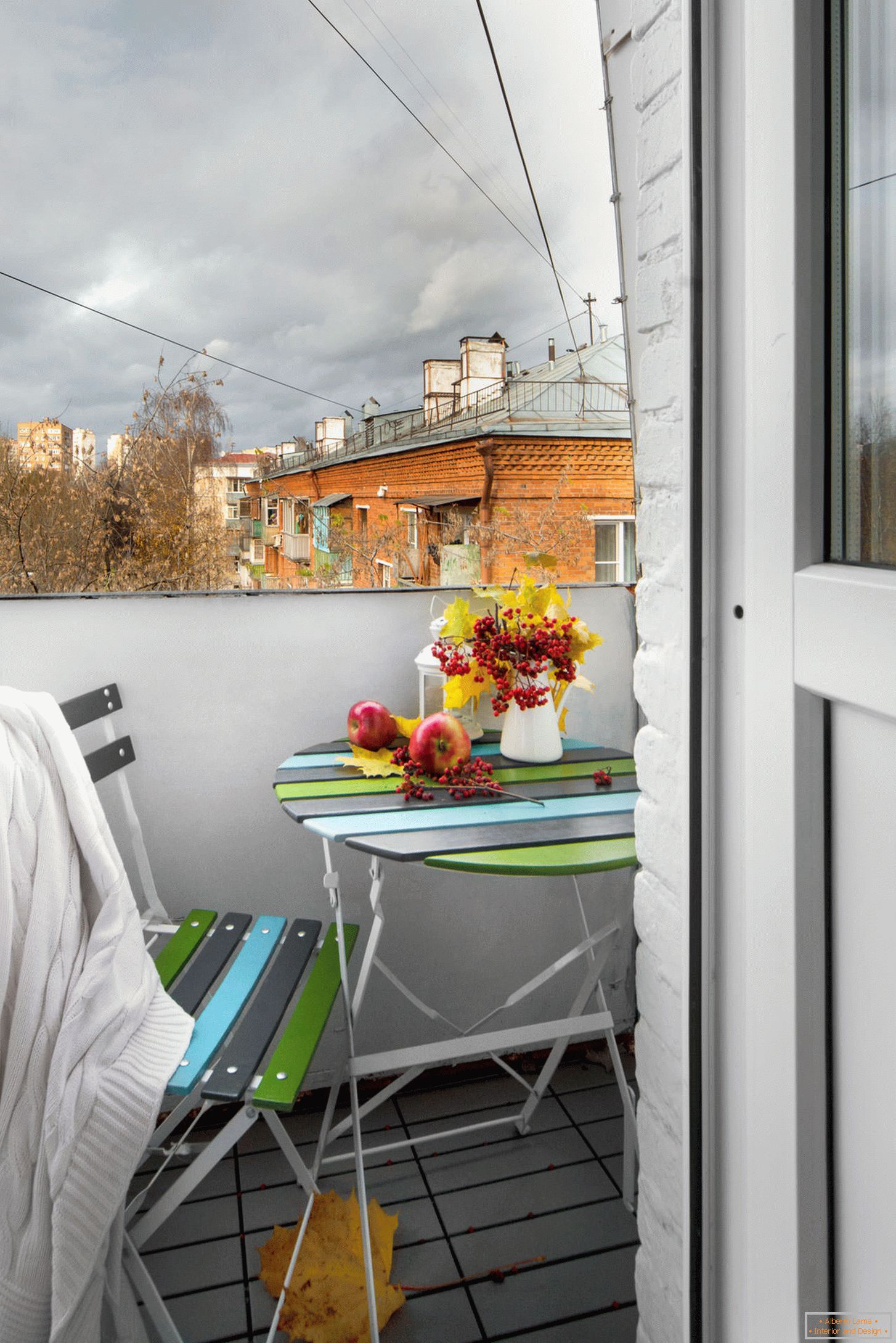 Balkon apartament w Chruszczowa