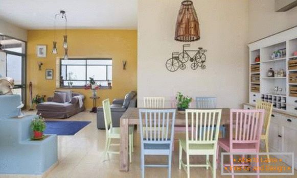 pastelowe kolory w designerskich apartamentach