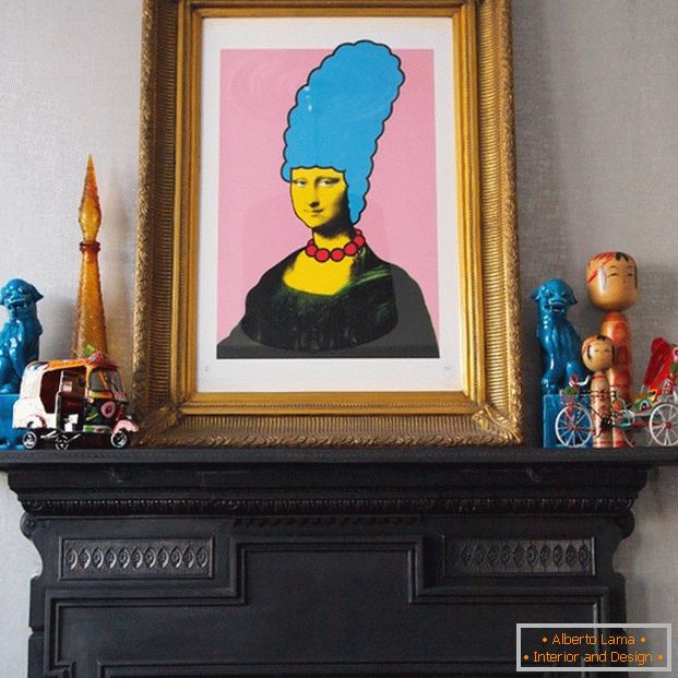 Zdjęcie: Mona Lisa i Marge Simpson, dwa w jednym.