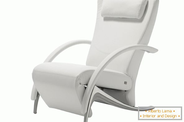 Fotel miękki RB 3100 w kolorze białym
