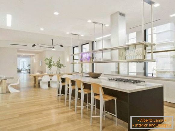 Projekt kuchni w penthouse'u Jay Lo