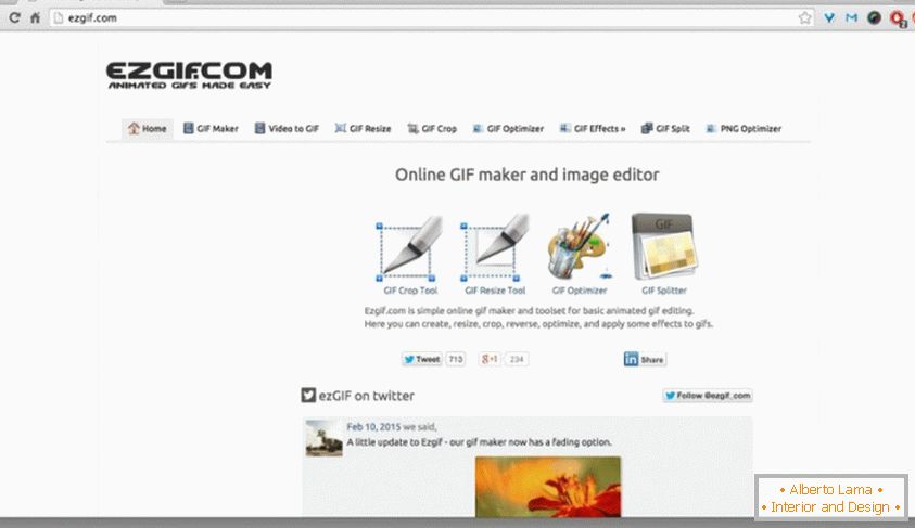 Online ekspres GIF i edytor zdjęć