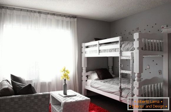Elegancka sypialnia w białym kolorze