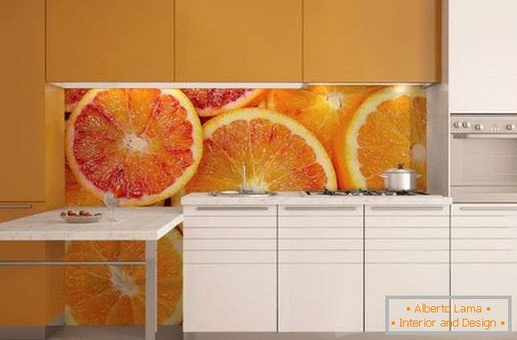 Fototapety we wnętrzu kuchni - design z owocami