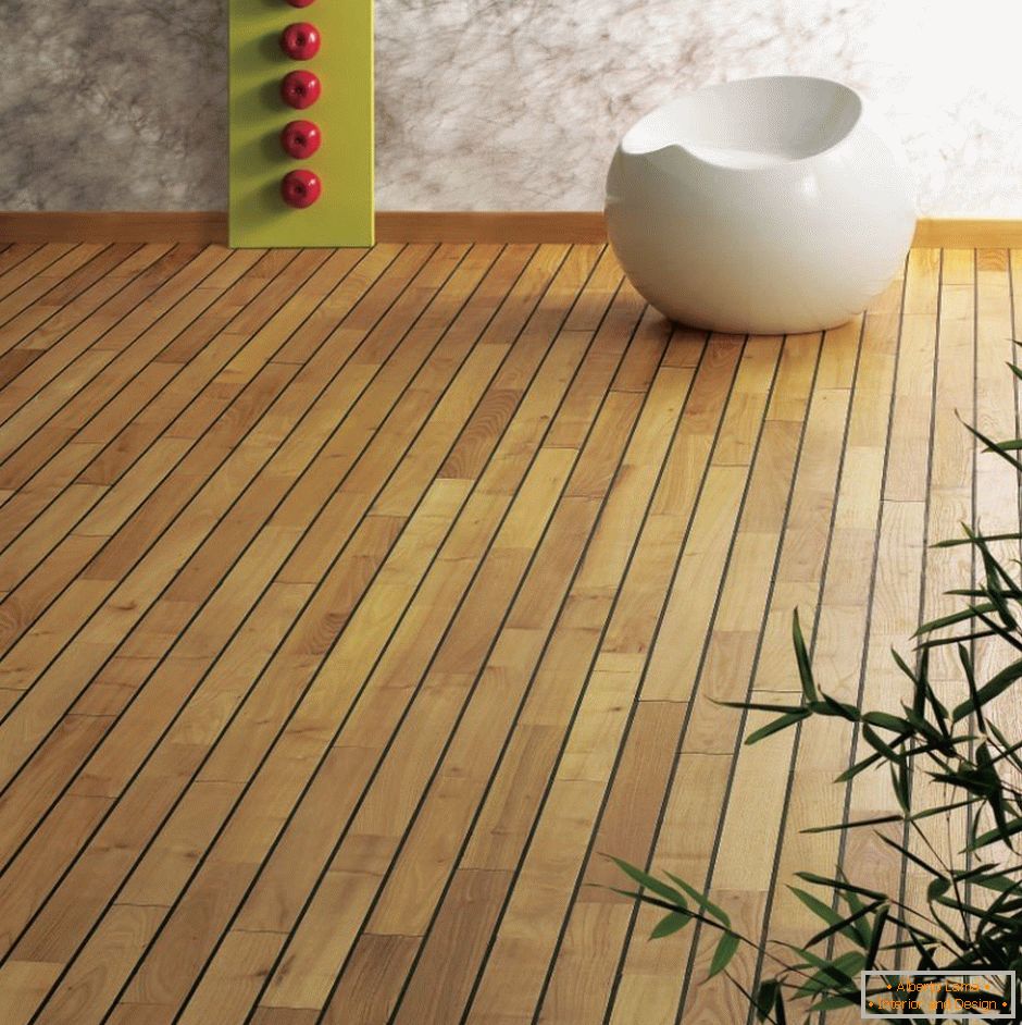 Podłogi bambusowe w pokoju