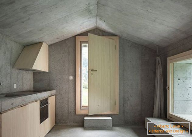 Dom z betonu w minimalistycznym stylu