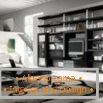 Czarno-biały salon - 55 zdjęć niezwykłych rozwiązań