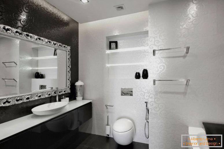 enchanting-white-wall-painted-kąpielroom-with-free-standing-vanities-also-built-shelves-cabinet-over-toilet-as-decorate-small-space-mens-black-and-white-kąpielroom-decoration-ideas-2