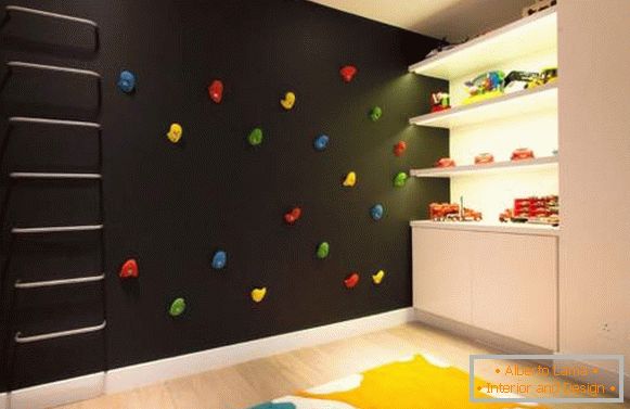Niezwykłe połączenie kolorów we wnętrzu pokoju dziecięcego
