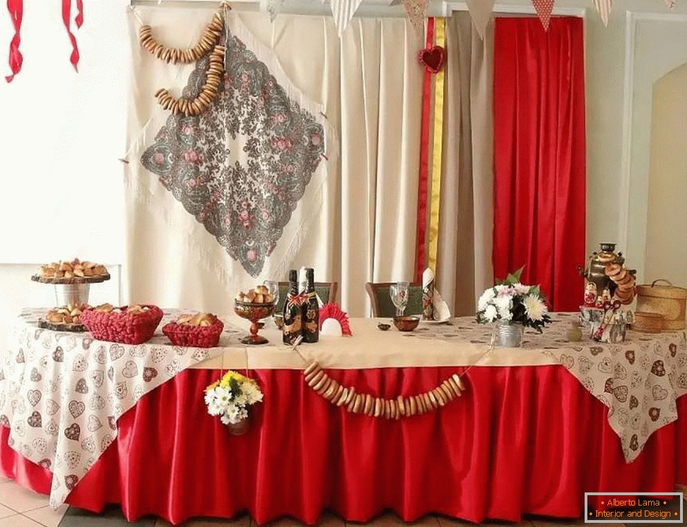 Rejestracja sali weselnej w stylu rosyjskim