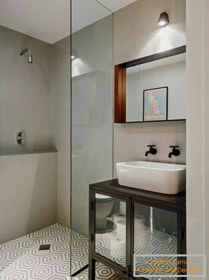 Stylowy design w małej łazience