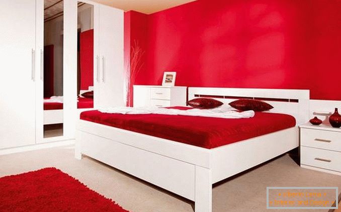 czerwona sypialnia, zdjęcie 12