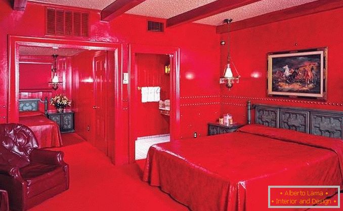 czerwona sypialnia, zdjęcie 28