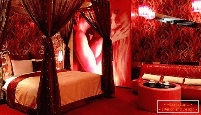 czerwona sypialnia, zdjęcie 29