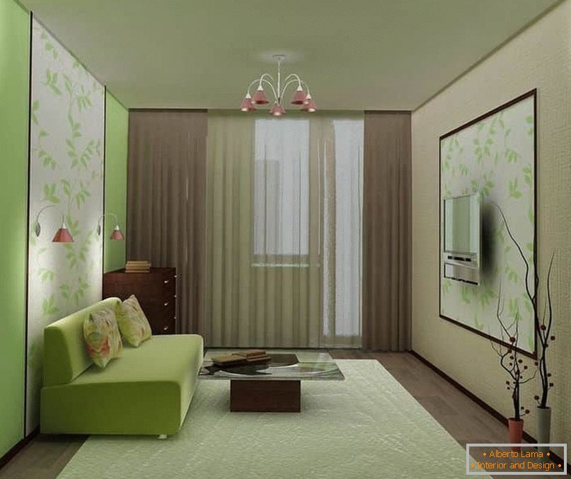 Zielony pokój w Chruszczow