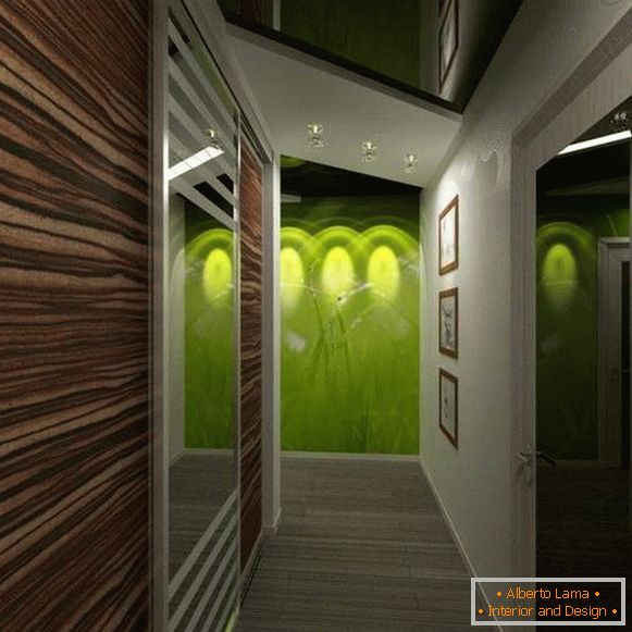 projekt wąskiego korytarza w mieszkaniu, zdjęcie 19