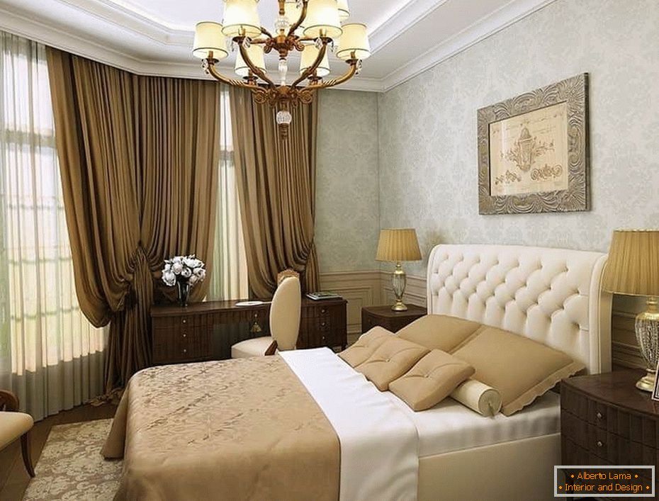 Zaprojektuj w sypialni w klasycznym stylu