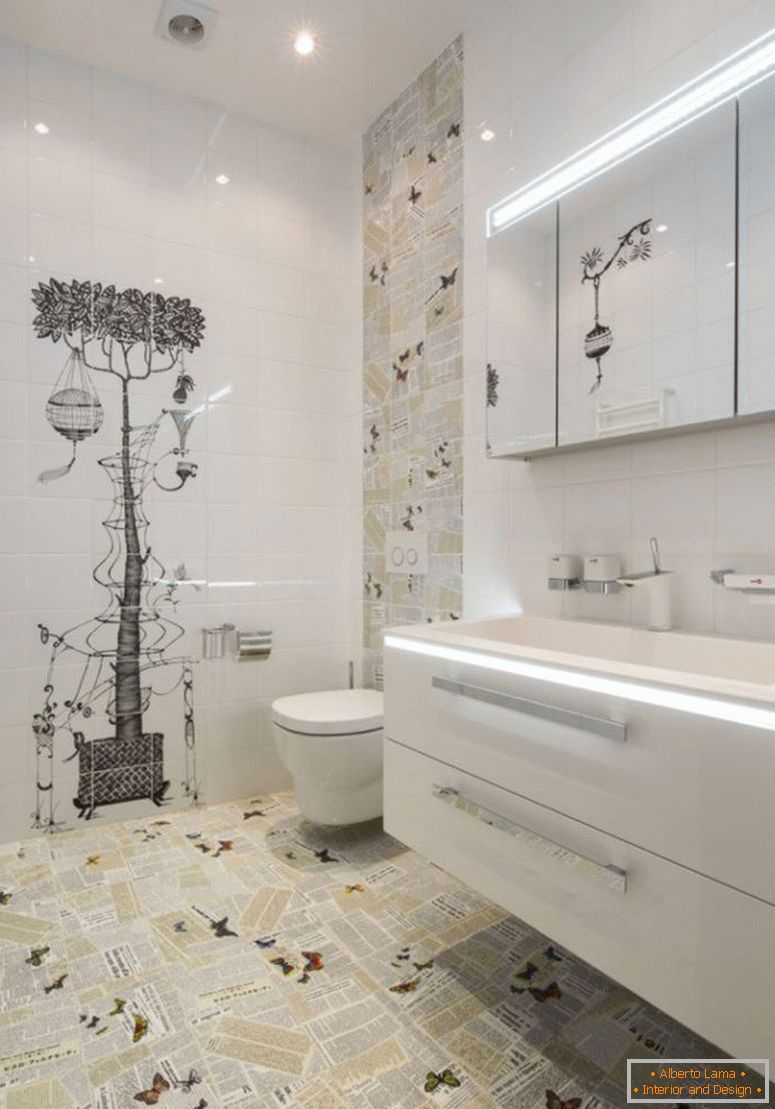 Projekt toalety - 150 zdjęć kompetentnego wystroju wnętrza w