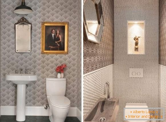 Szary design toaletowy - nowoczesne pomysły fotograficzne z 2017 roku