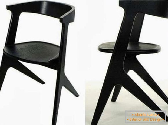 drewniane designerskie krzesła, zdjęcie 35