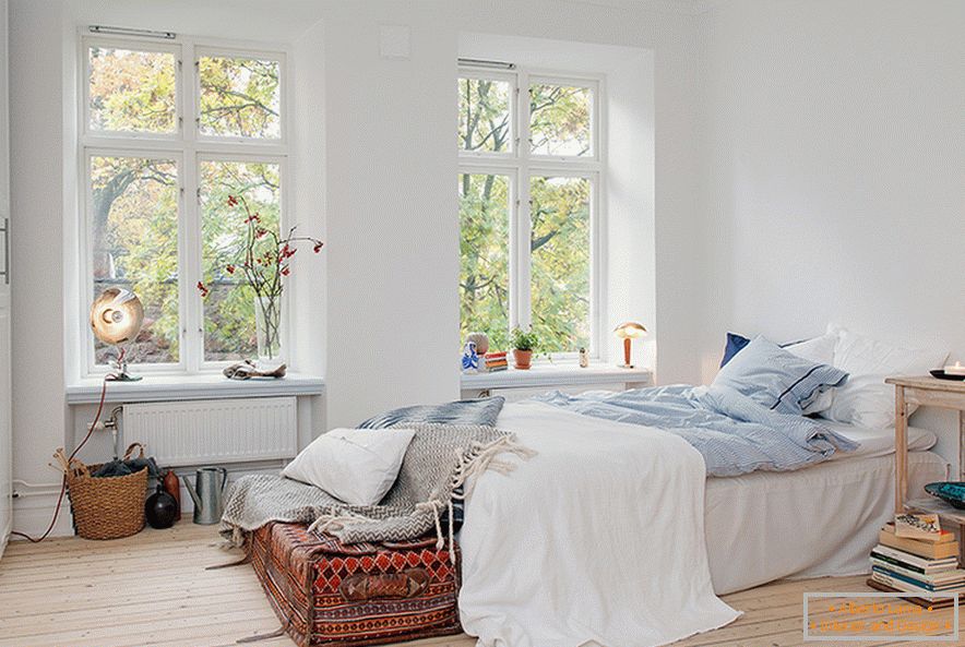 Jednopokojowe mieszkanie w Göteborgu zaprojektowane przez szwedzkich projektantów