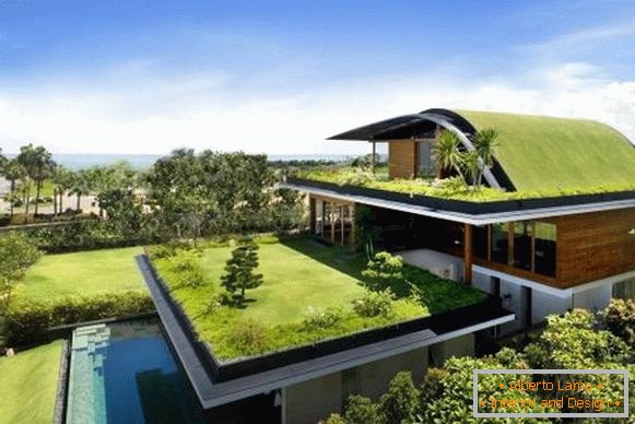 Piękne domy w stylu high-tech i eco