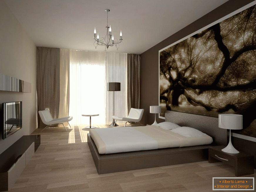 Styl minimalizmu jest idealny do organizacji wnętrza małych sypialni.