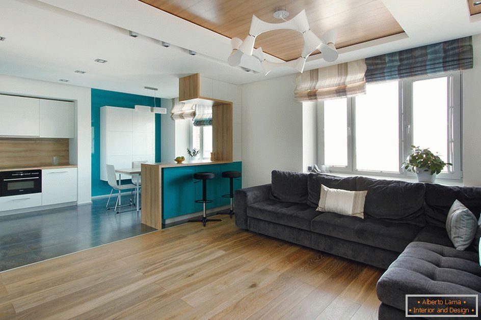 Styl minimalizmu - dobry wybór do stworzenia wnętrza apartamentu typu studio.