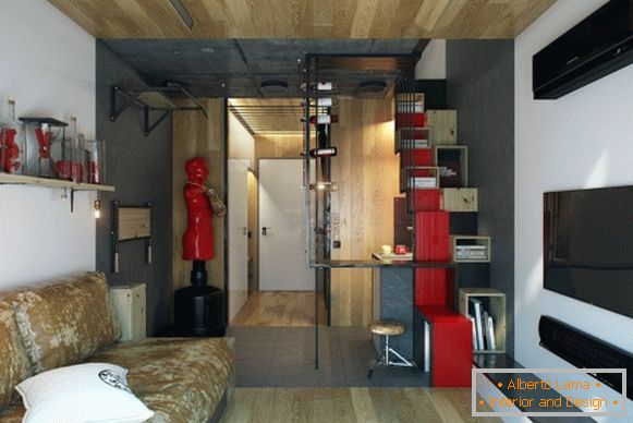 Stylowy apartament o powierzchni 18 m²