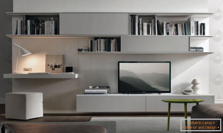 dekoracja-nowoczesny-jasny-telewizor-szafka-ściany-projekty-i-zielone-krzesło-prawie-ciemnoszare-sofy-ponad-jasny-dywan-salonu-tv-ściany-jednostki- for-living-room-wall-units-for-living-rooms