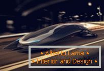 Futurystyczna koncepcja LADA L-Rage koncepcja 2080 od projektanta Dmitry Lazarev