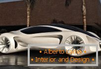 Futurystyczny supersamochód Mercedes: BIOME Concept