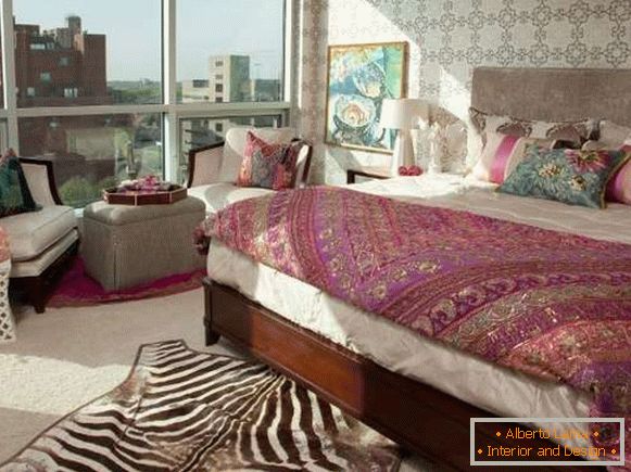 Indyjski styl we wnętrzu sypialni - wybór zdjęć