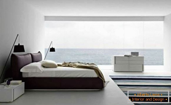 wnętrze sypialni minimalizm, fot. 63