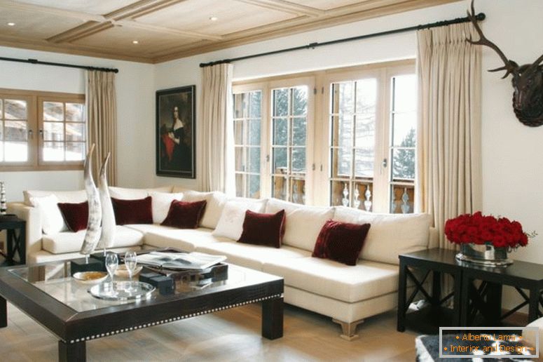 Wnętrze w stylu chalet - 77 zdjęć najlepszych pomysłów na