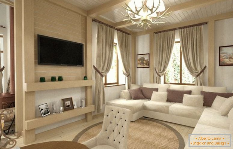 Wnętrze w stylu chalet - 77 zdjęć najlepszych pomysłów na